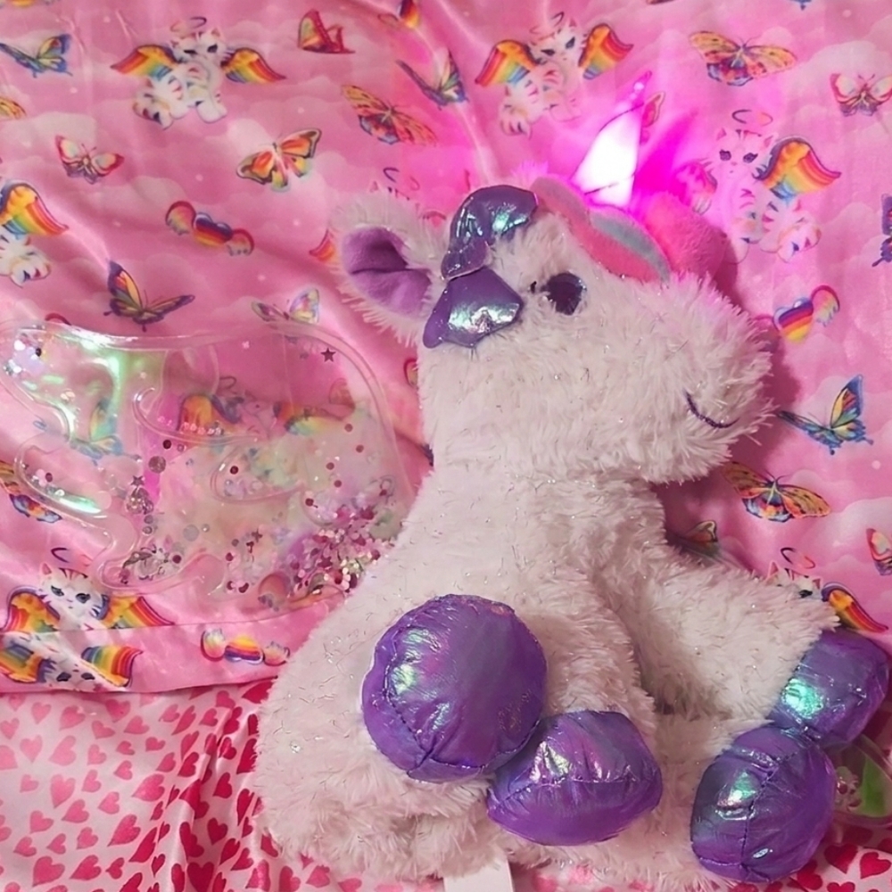 Barbie Dreamtopia Kiss and Care Unicorn Plush - Lights & Sounds - Tested